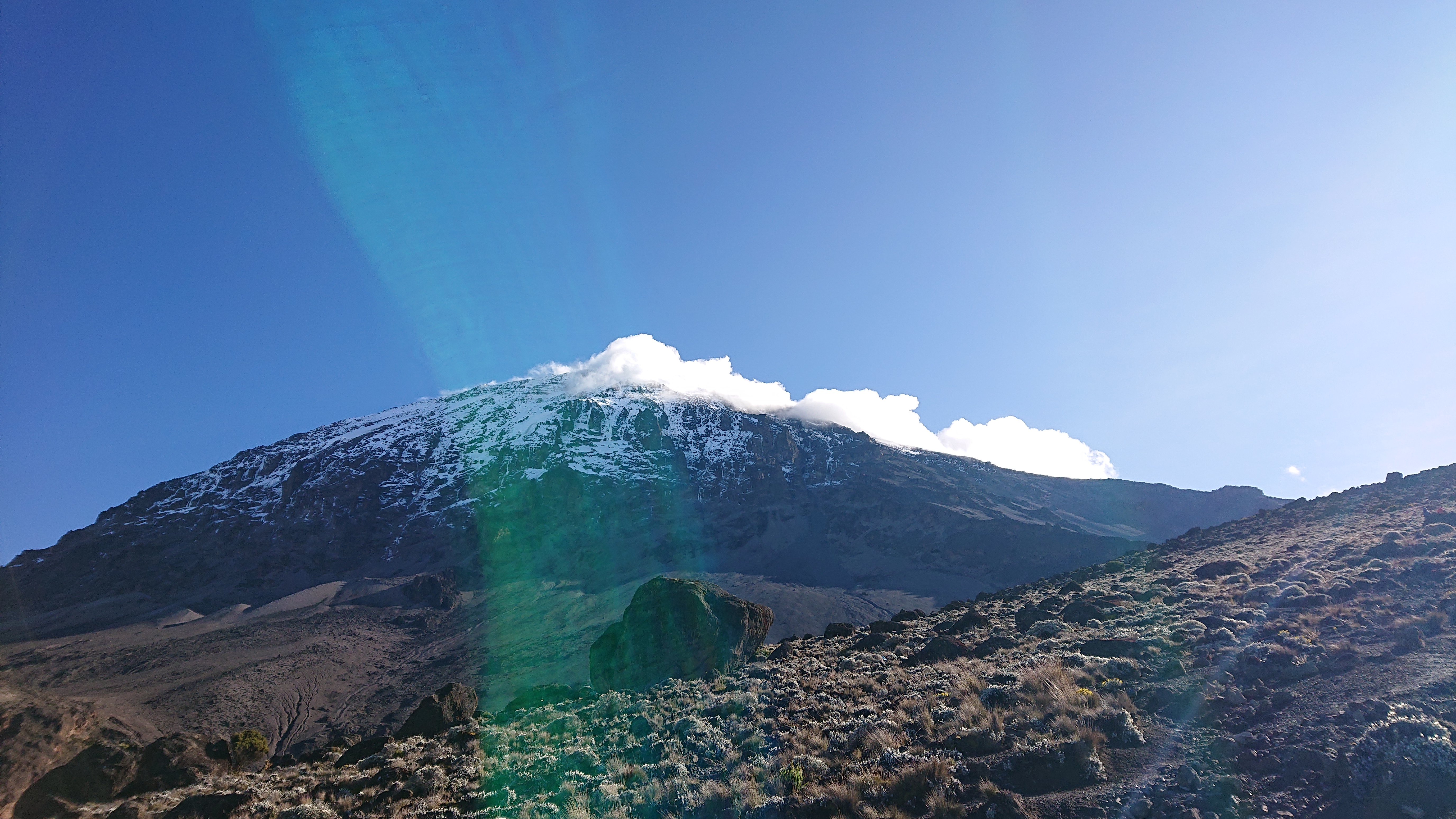 Fixed departures on the Machame route include the Karanga Camp, which serves as the campsite for day four.