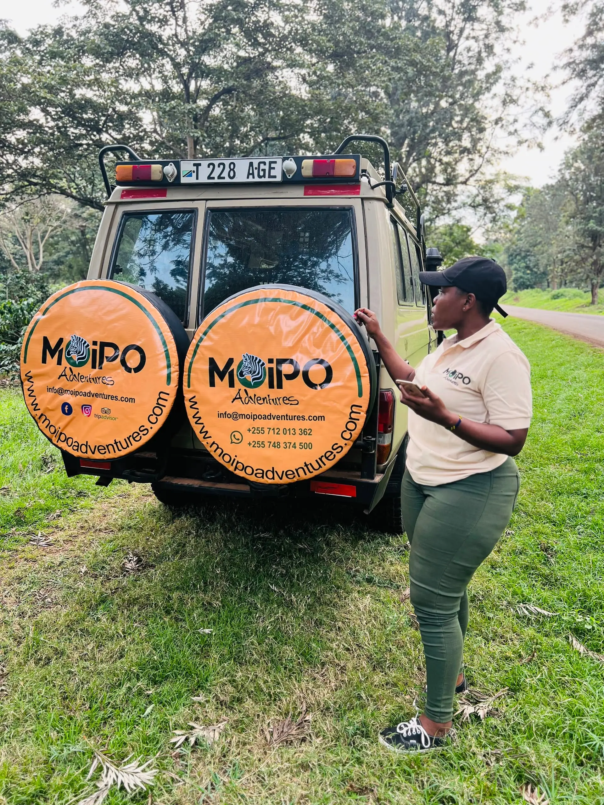 Tina; Moipo Adventures CEO
